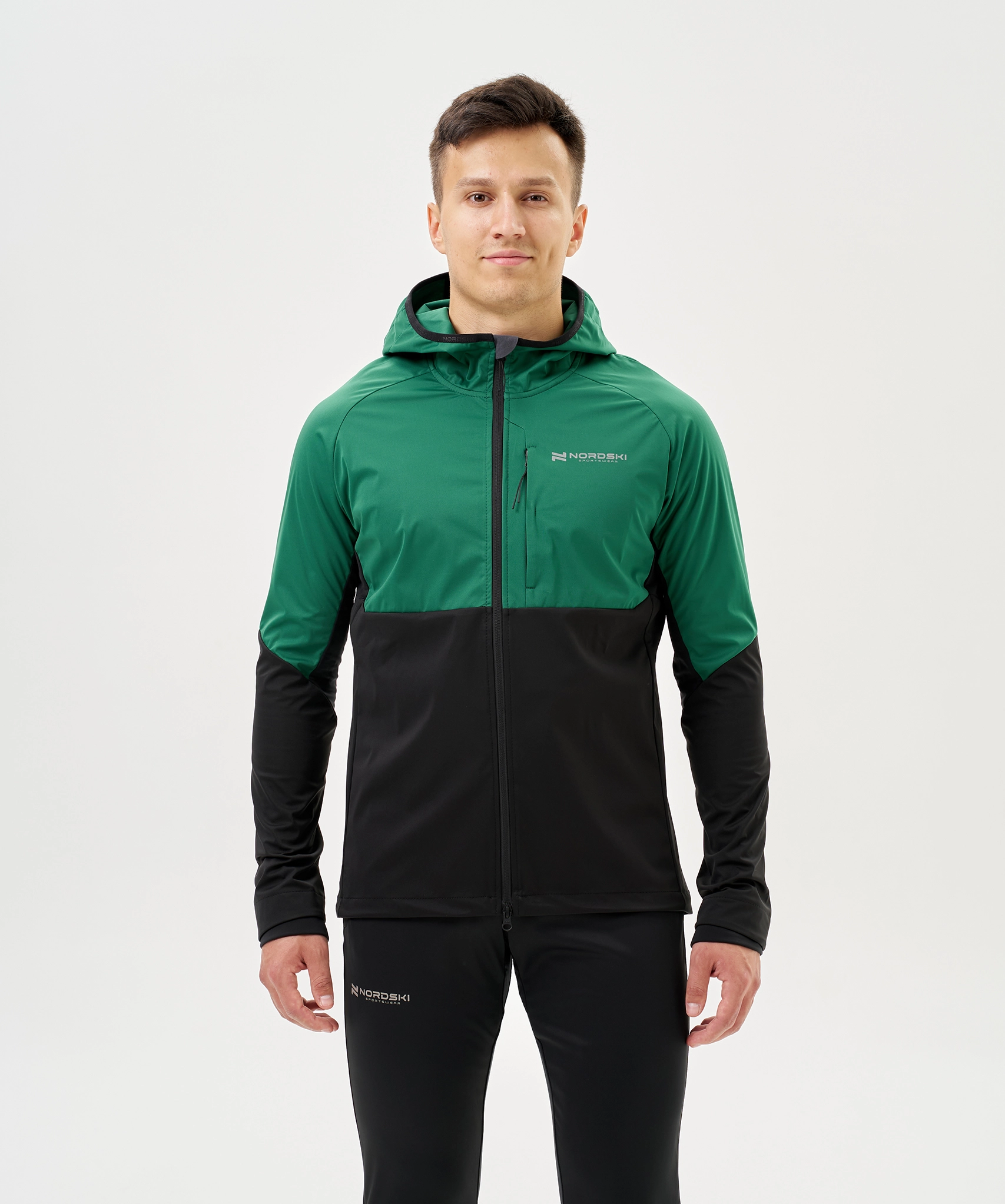 Тренировочная куртка Nordski PRO TOUR HOOD Bronze/Black