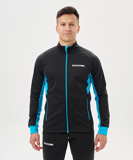 Тренировочная куртка Nordski Core Graphite/Black