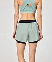 Шорты с лосинами Nordski Stayer Ice Mint/Black W