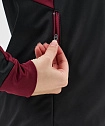 Тренировочная куртка Nordski Core Black/Wine W