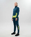 Тренировочная куртка Nordski Race Dark Jeans/Lime W