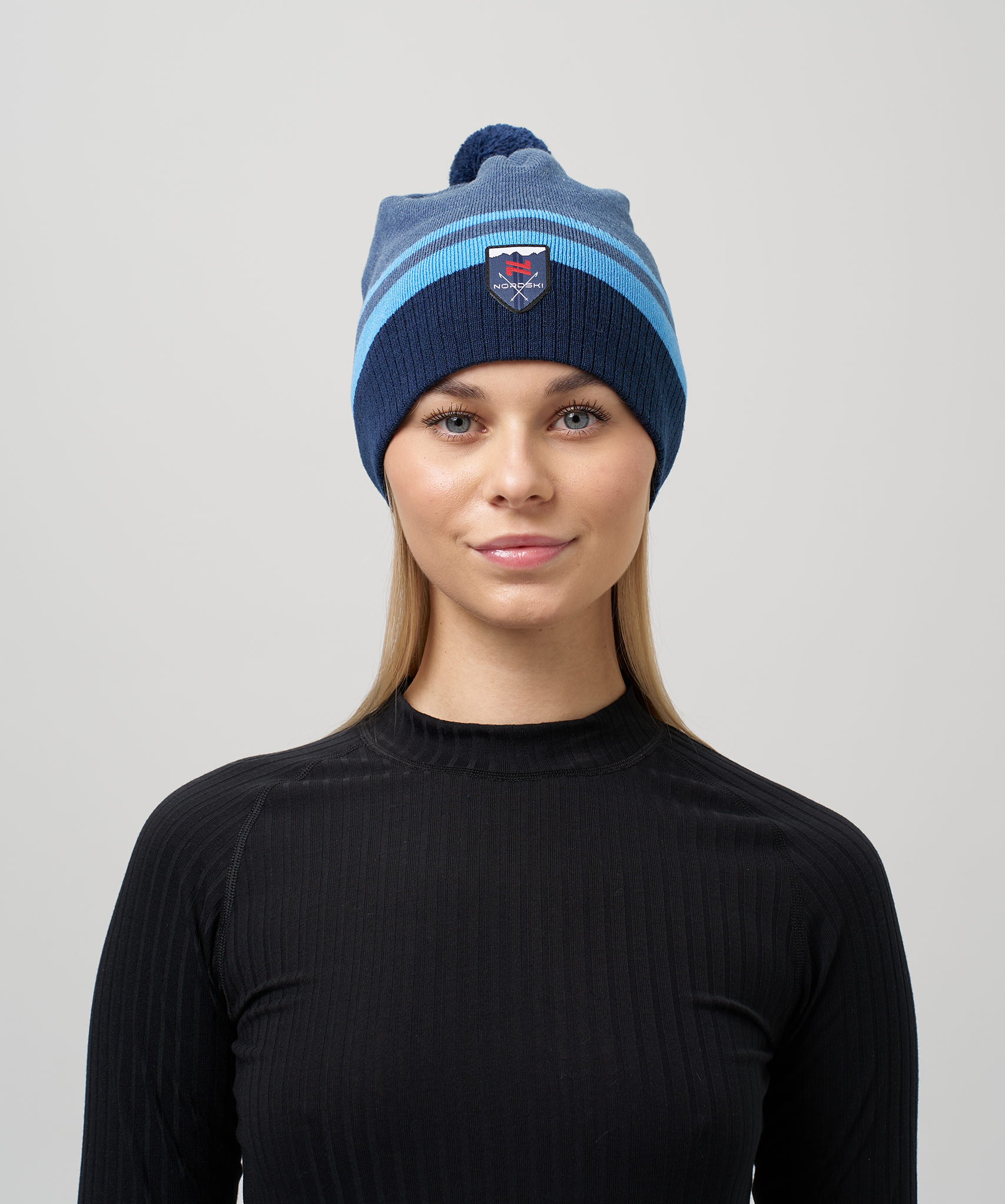 Шапка Nordski Move Dark Blue/Jeans