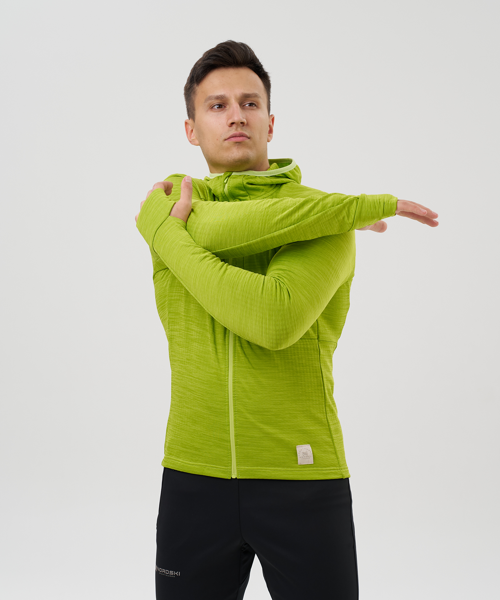 Толстовка Nordski Impulse Lime
