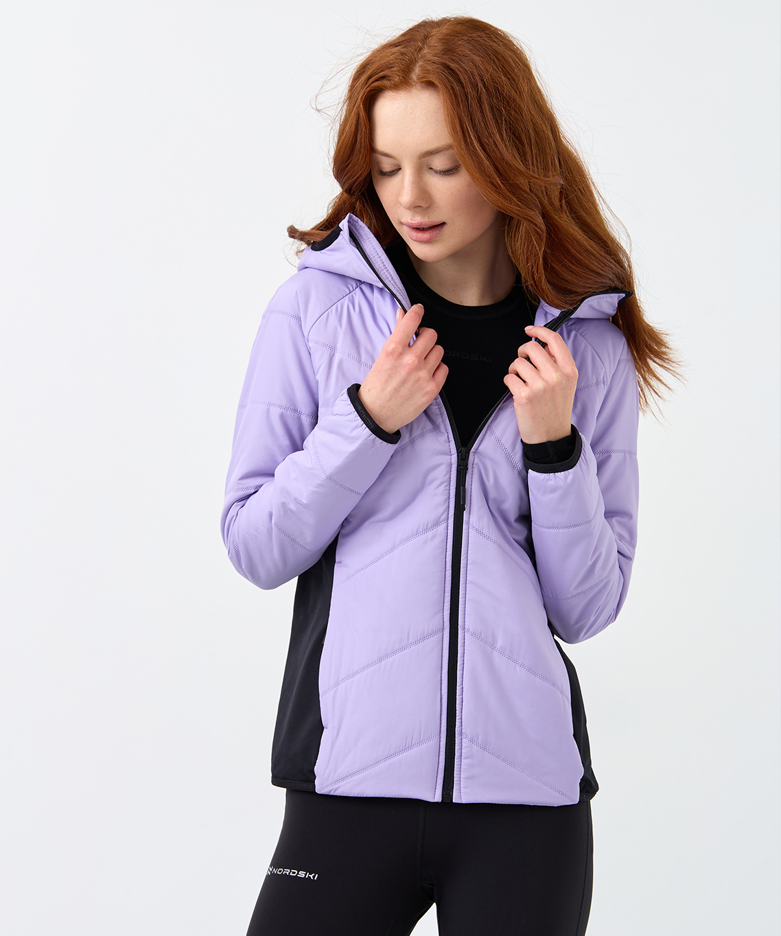 Куртка Nordski Hybrid Warm 2.0 Lavender/Black W