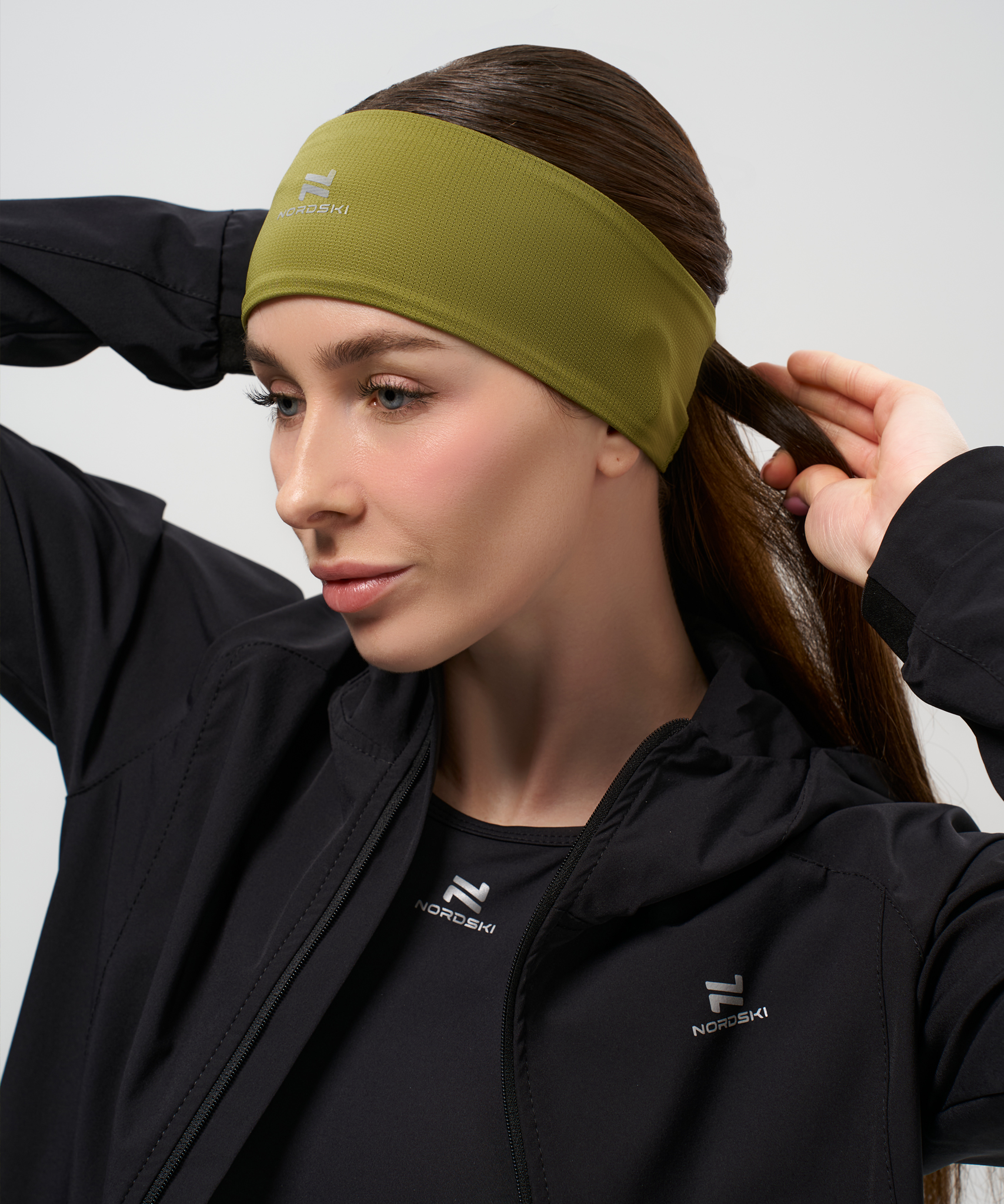 Повязка Nordski Run Olive