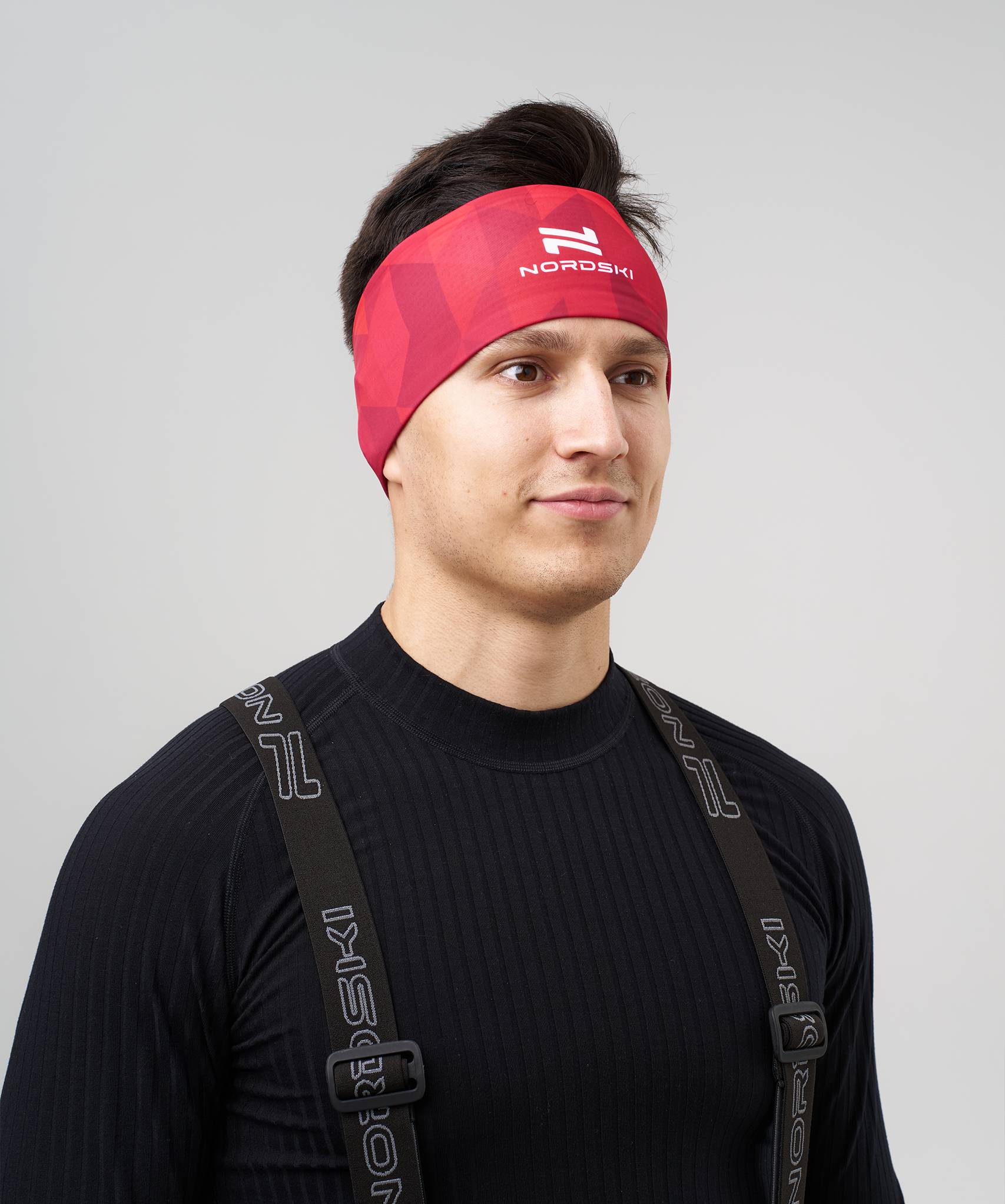 Гоночная повязка Nordski Race Red