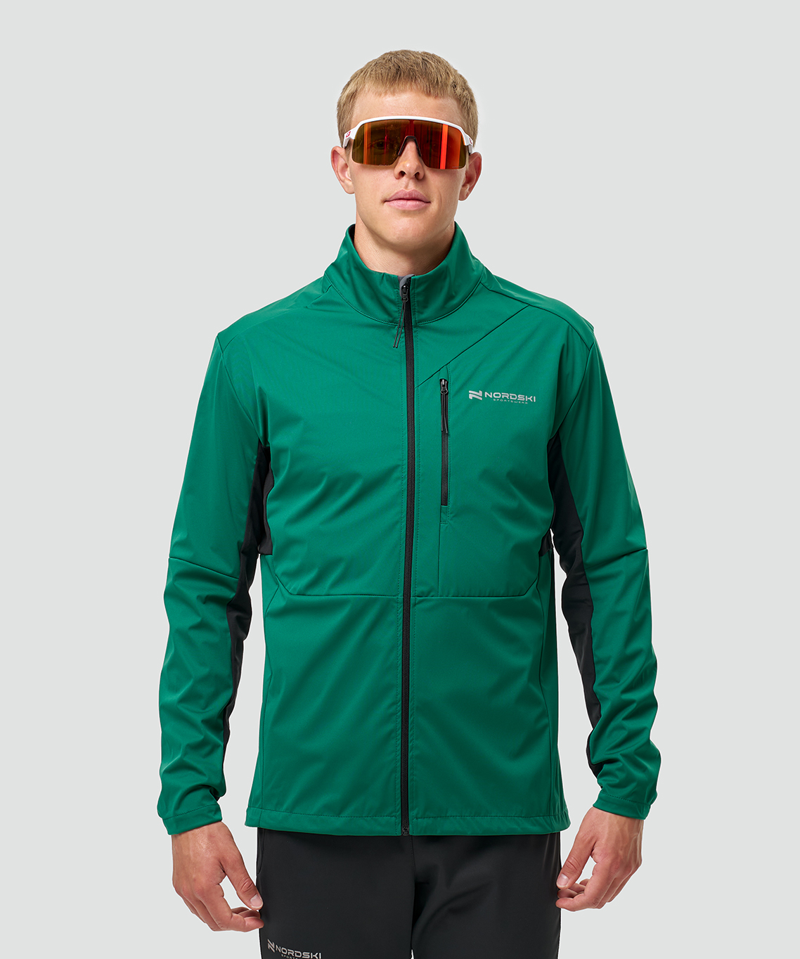 Тренировочная куртка Nordski PRO TOUR Alpine Green/Black