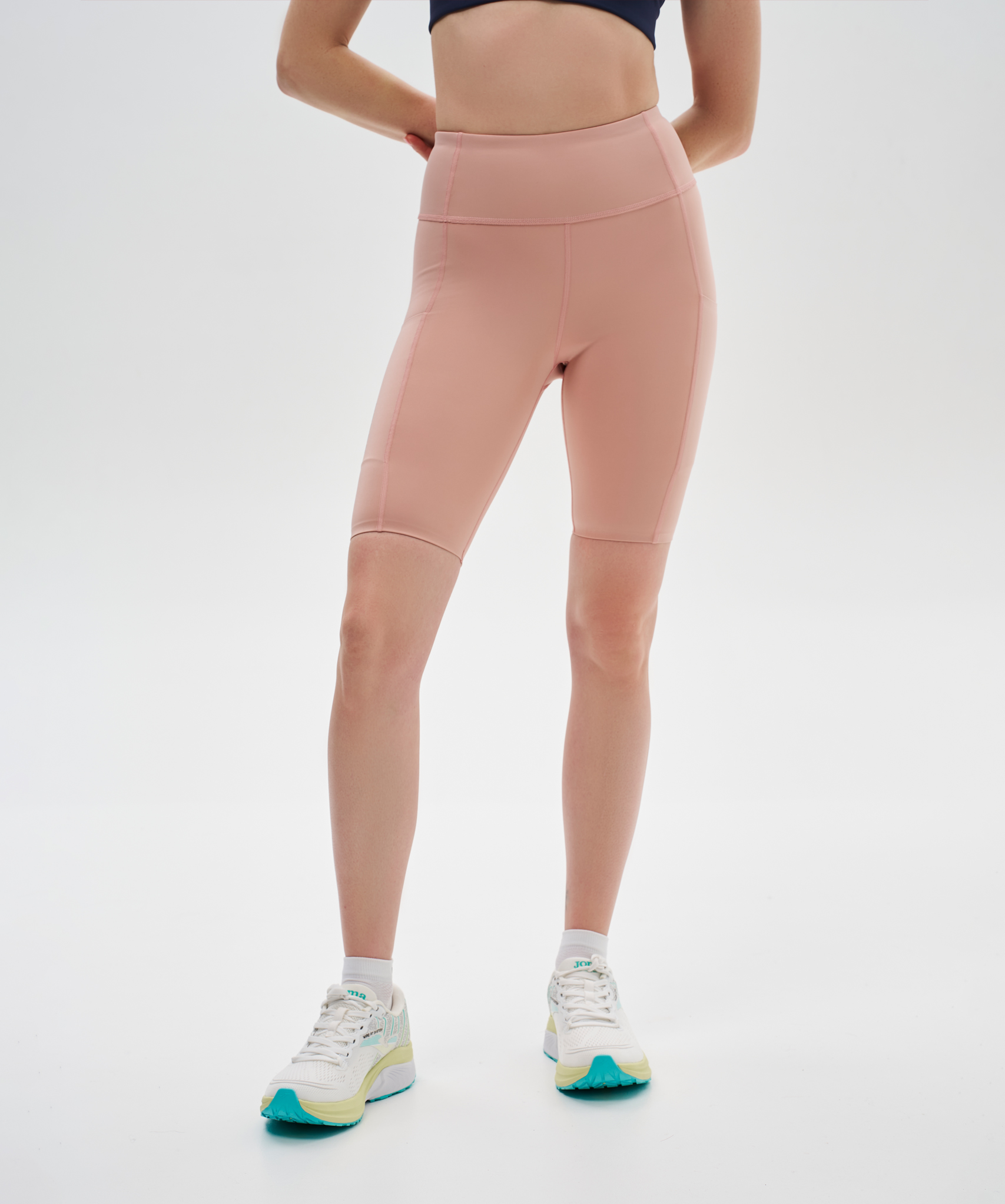 Тайтсы half Nordski Road Soft Pink W