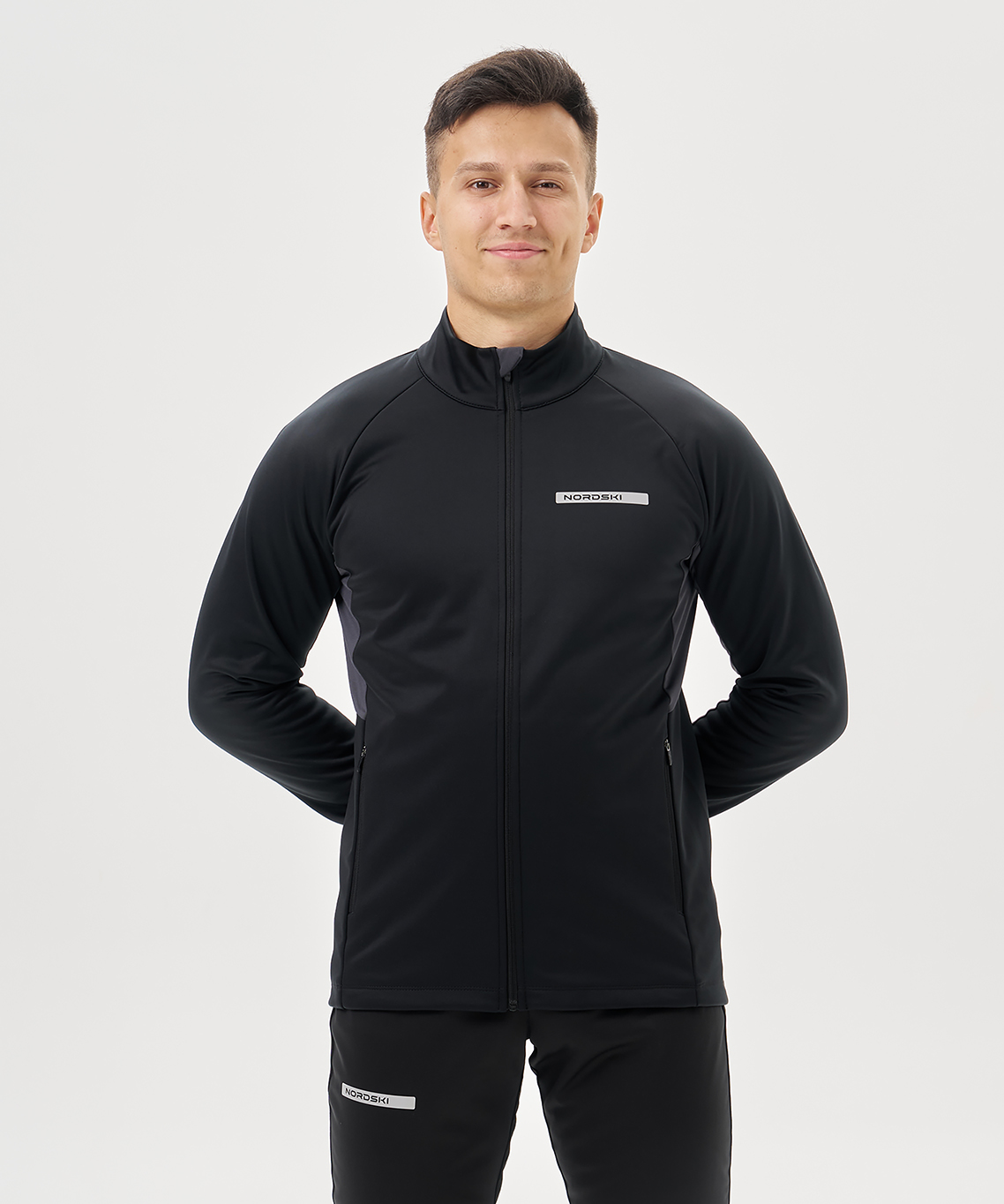 Тренировочная куртка Nordski Core Black/Grey