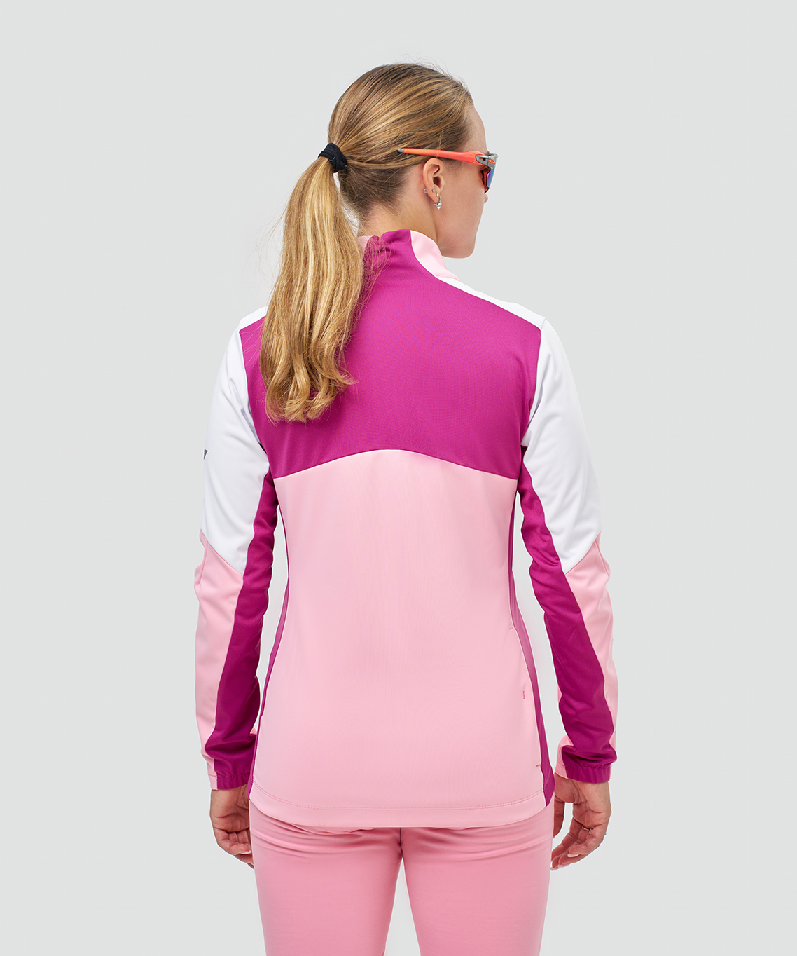 Тренировочная куртка Nordski Pro 2.0 White/Candy Pink/Fuchsia W