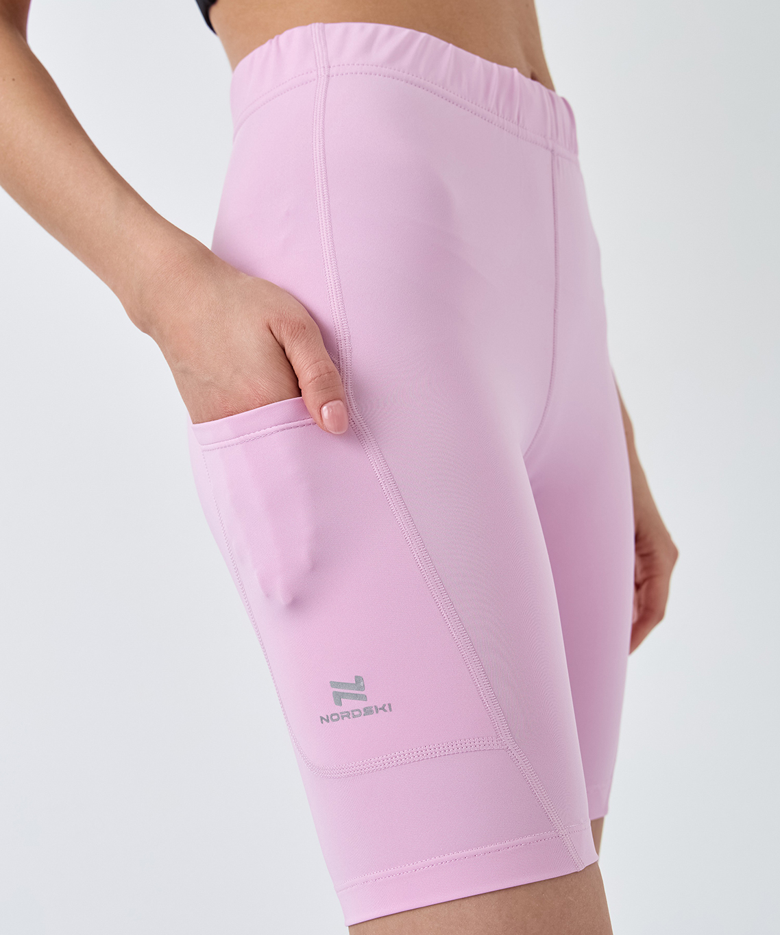 Шорты обтягивающие Nordski Run 2.0 Peony W