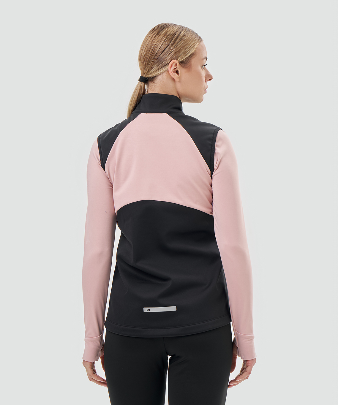 Жилет тренировочный Nordski Core Black/Soft Pink W